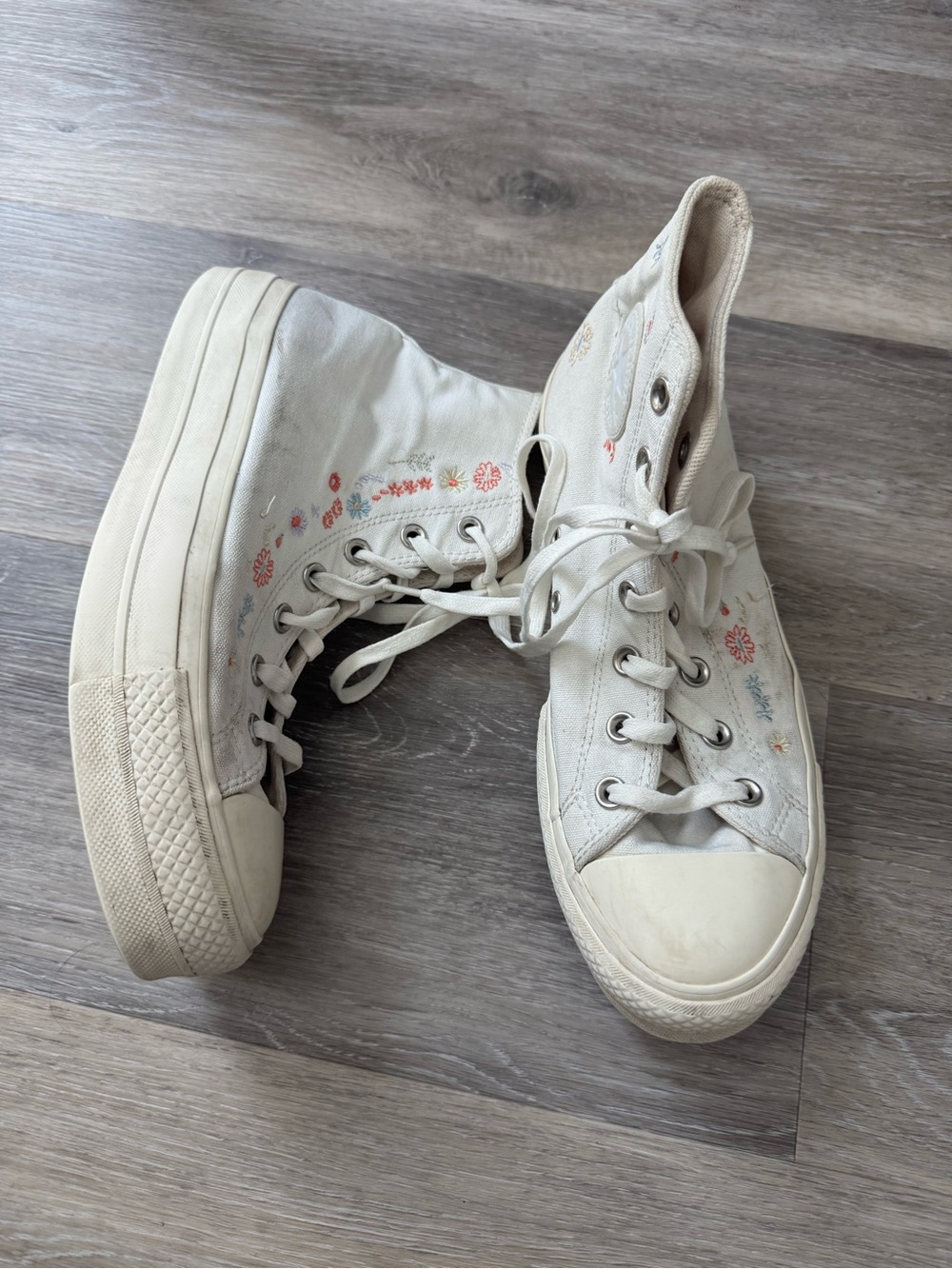 Converse Chuck Taylor All Star Lift Platform 'Things to Grow' high-top sneakers